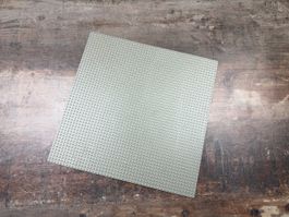 Seltene alte 50x50 Noppen LEGO 799 Grundplatte Grau