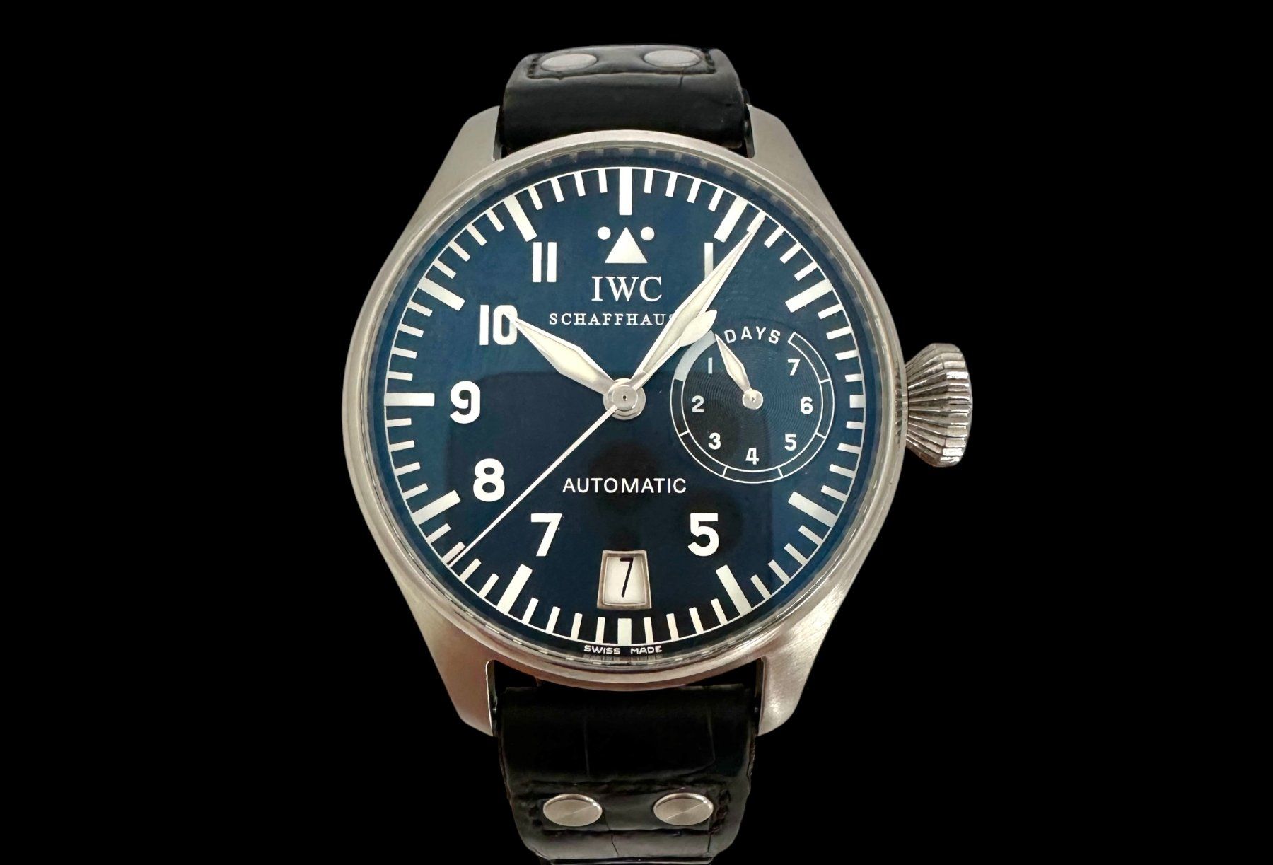 IWC Uhren: IWC Big Pilot, Ref. IW500201 in Edelstahl – Gebraucht aus Zuzwil SG von artimmo 2