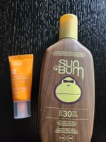 Spf für Gesicht (paula's choice) und Körper (Sun bum)