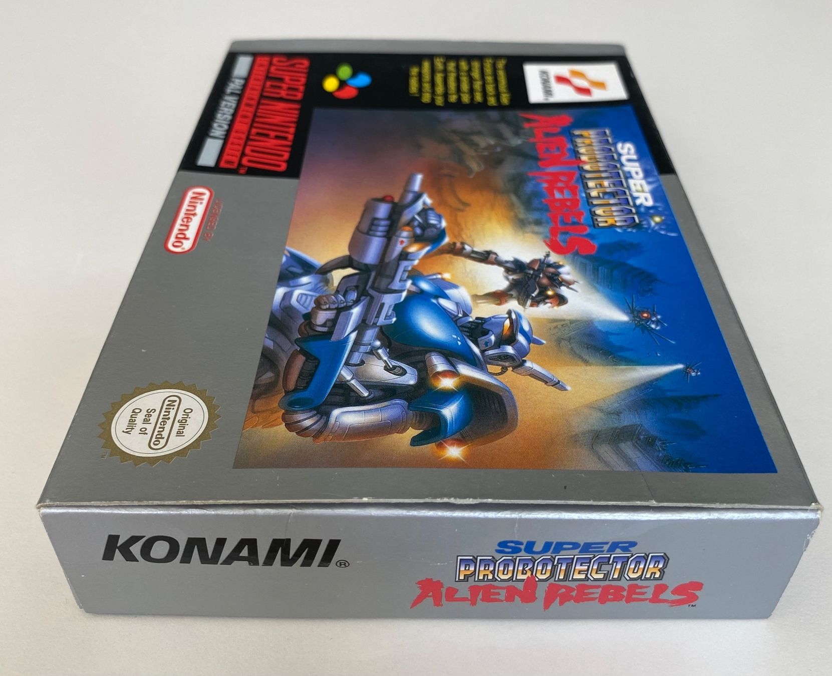 Nintendo Giochi: Super Probotector: Alien Rebels (SNES) - CIB - Amaz. Zustand – Usato da Zürich venduto da GamesCH 3