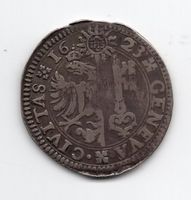 (1581) Genf, ½ Taler 1623, rar