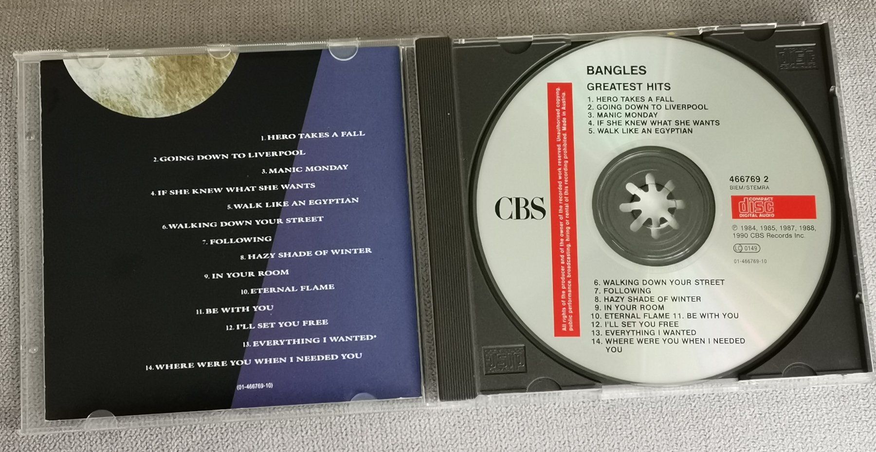 CD: Bangles - Greatest Hits - CD – Usato da Genève venduto da Somethingwicked 2