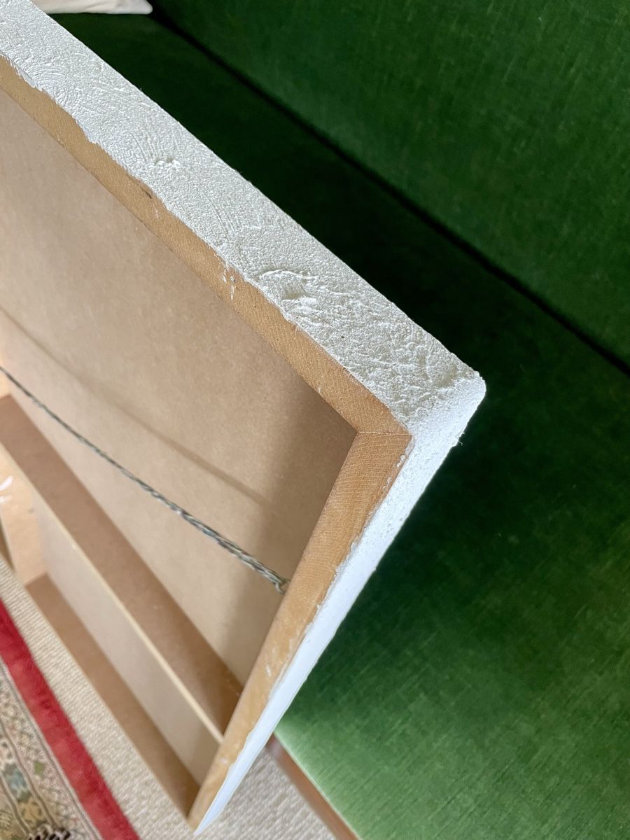 Gemälde: Abstract print from Ines Kollar on wooden frame – Gebraucht aus Küsnacht ZH von Zubli 4
