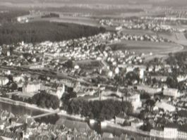 SOLOTHURN: Fliegeraufnahme Zingg Solothurn ~1960