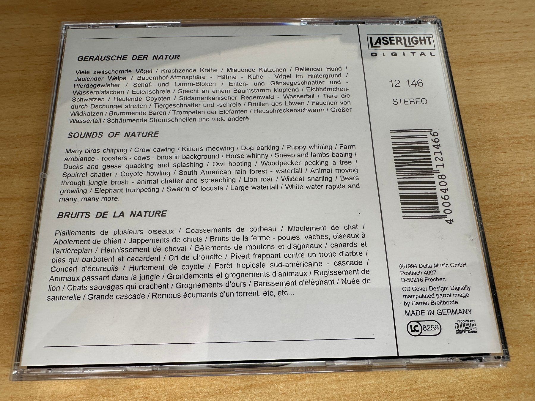 CDs: 505 Digitale Soundeffekte  - 5 CD – Gebraucht aus Rikon im Tösstal von Alpenmutz 9