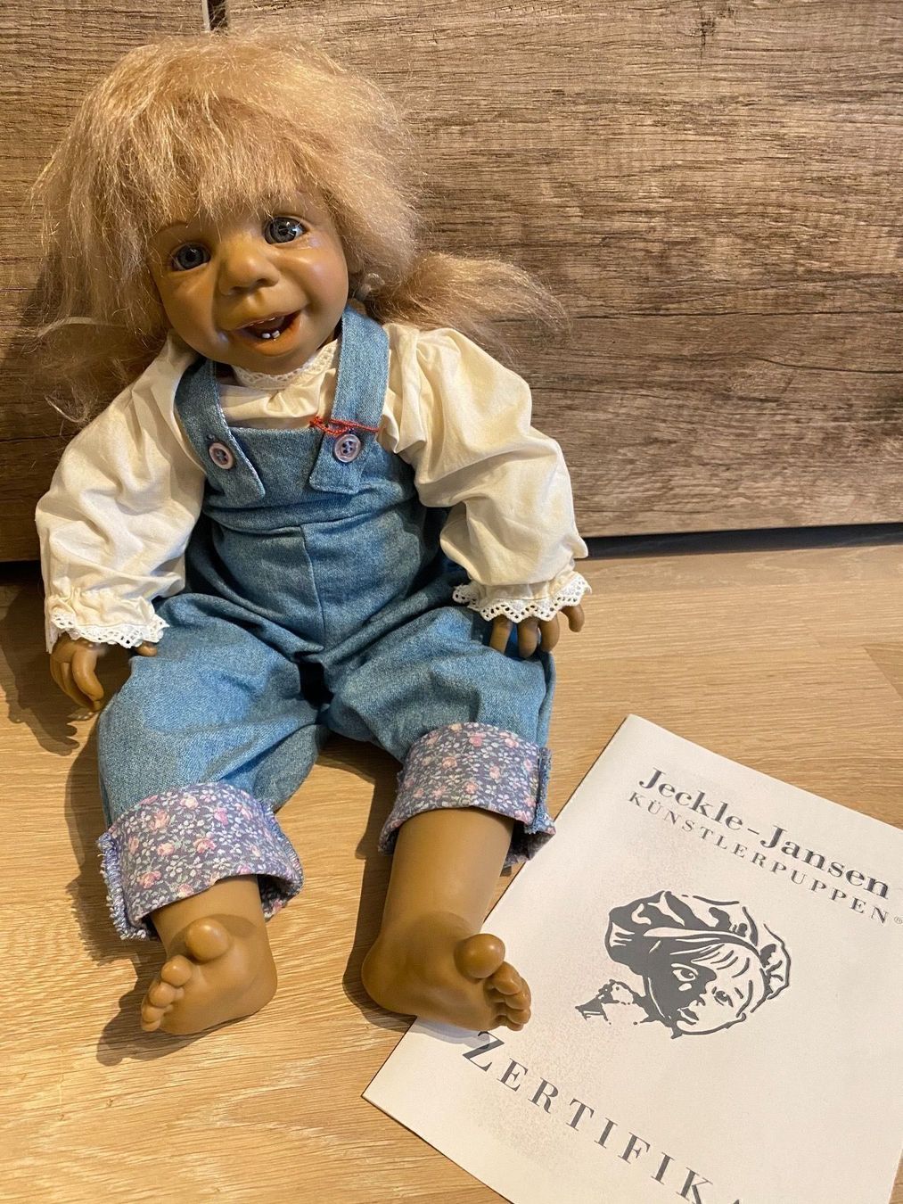 Bambole: Jeckle- Jansen KünstlerPuppe – Nuovo e nell'imballaggio originale da Winkel venduto da zucchetti