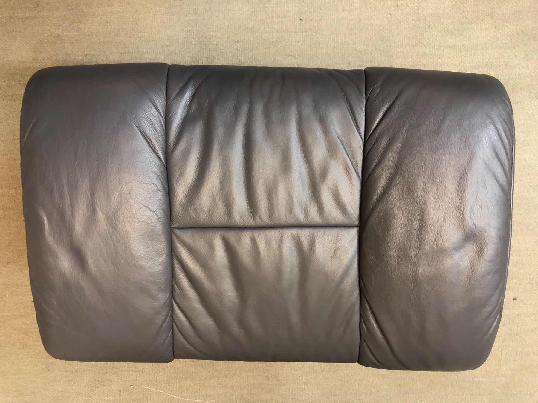Stressless Sessel: Stressless plus Hocker in Leder grau – Gebraucht aus Brunnen von Allerwaren 6