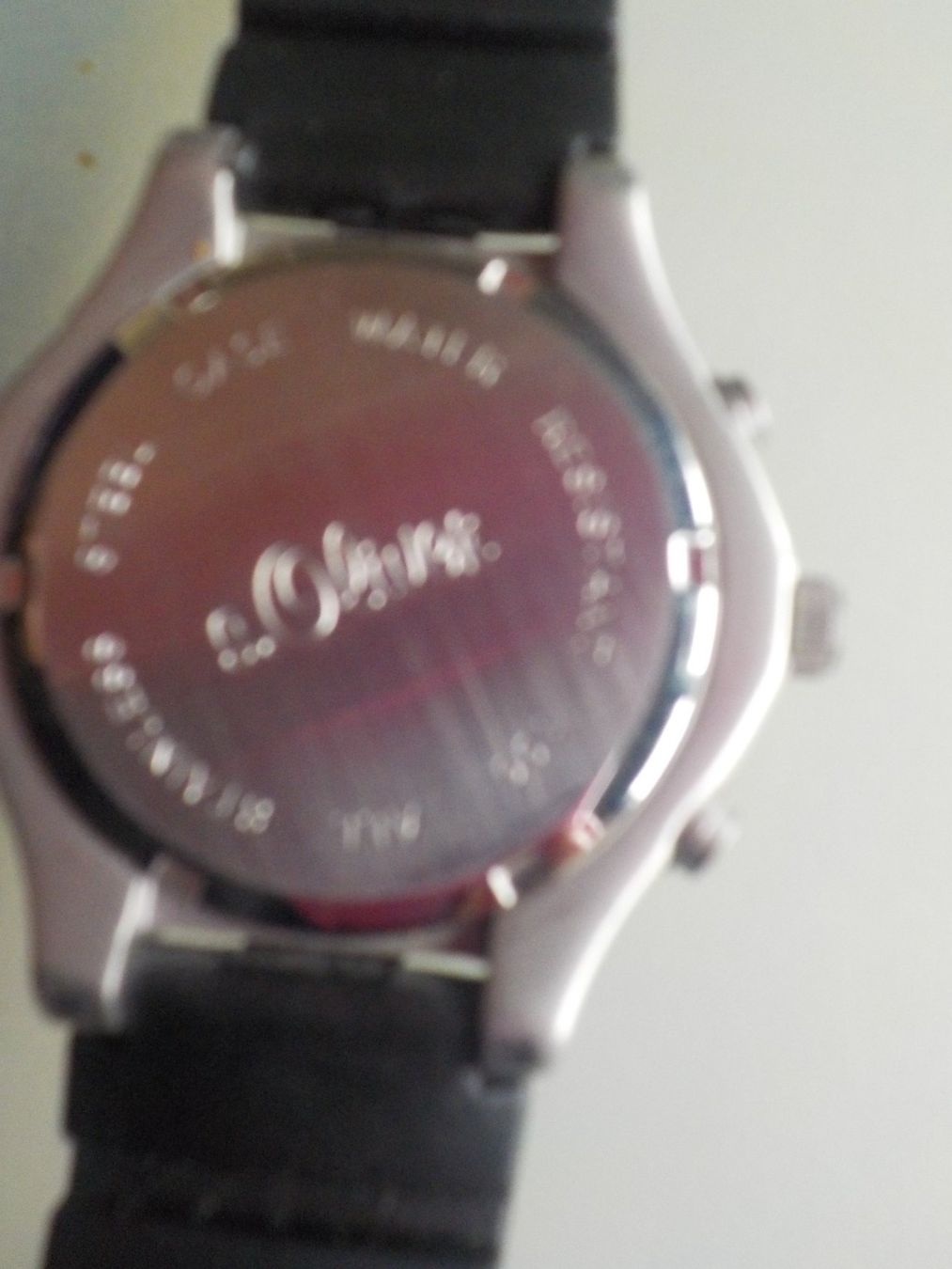 Orologi: S Oliver, Herrenuhr – Usato da Muri b. Bern venduto da Silberqualle 2