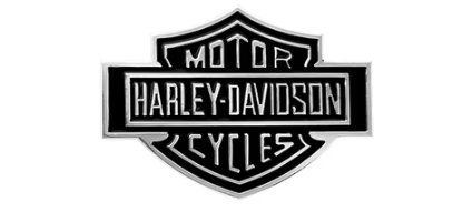 Sticker: Sticker Harley-Davidson métal noir/argent neuf J079 – Nuovo e nell'imballaggio originale da Allens venduto da MADE.IN.ROCK.N.ROLL 1