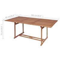 Gartentish mit 4 StühlenTeak Massivholz ---------- NEU