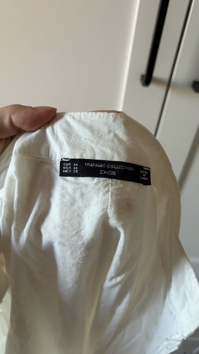 Kleider: Bluse Weiss mit Spitze Grösse M – Gebraucht aus Rapperswil SG von Natalia_Ruzhyna 2