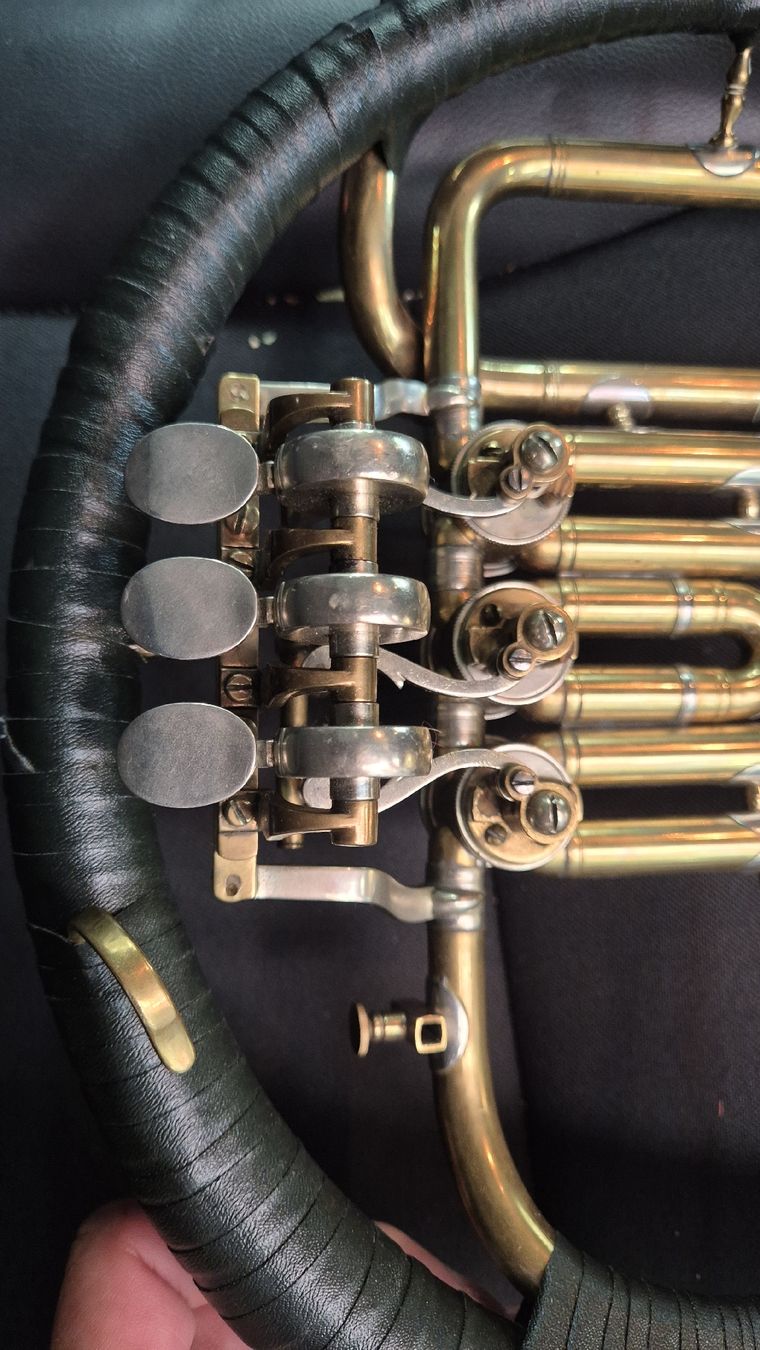 Strumenti musicali: Mollerhauser & Söhne Waldhorn – Usato da Rämismühle venduto da beni0010 1
