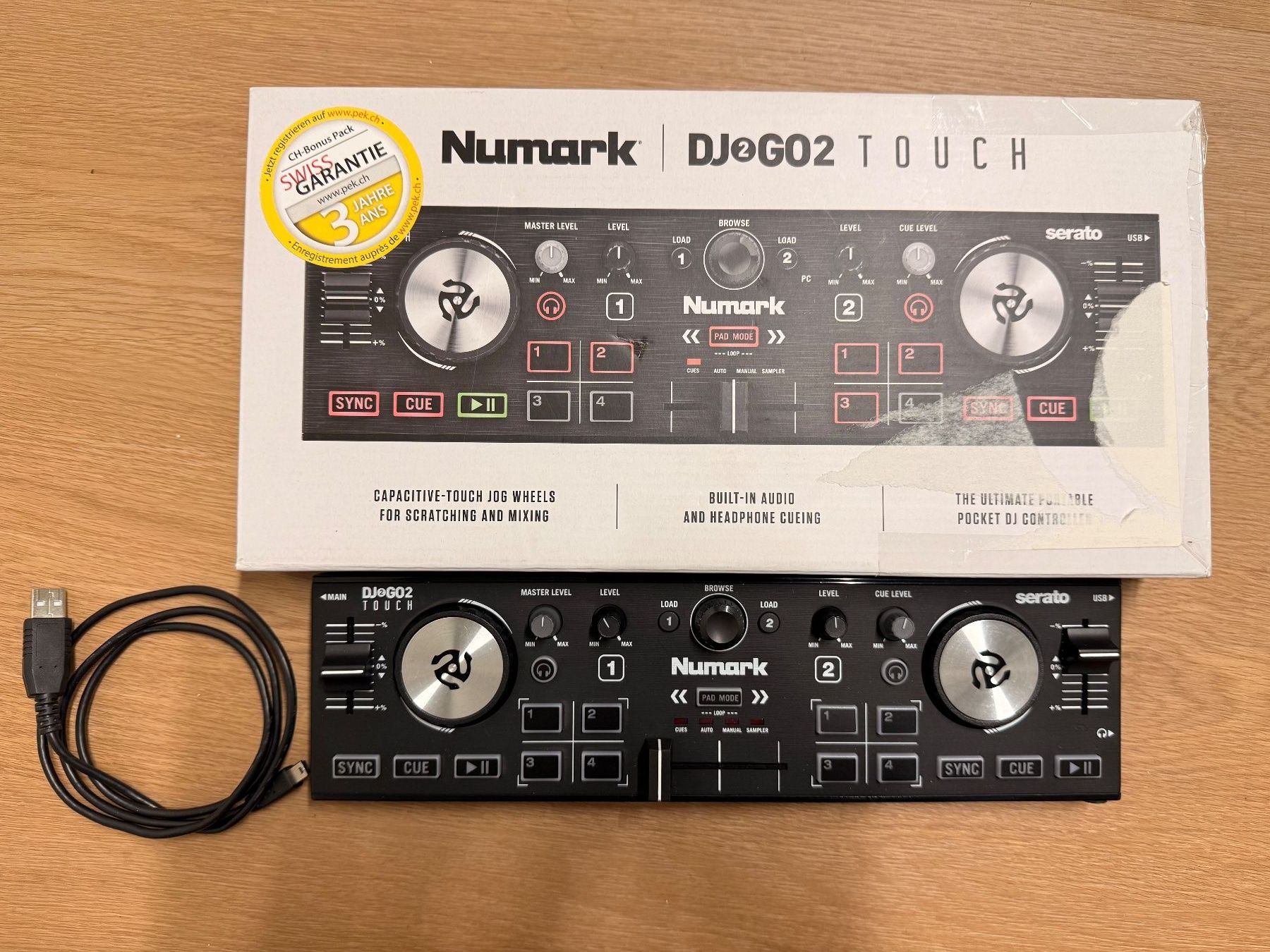 Sistema di controllo: NUMARK DJGO2 Touch - Controller per dj – Usato da Fescoggia venduto da bus_r2cc 1