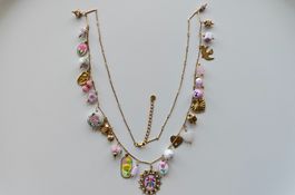 Scarab Beetle Stainless Steel Long Necklace