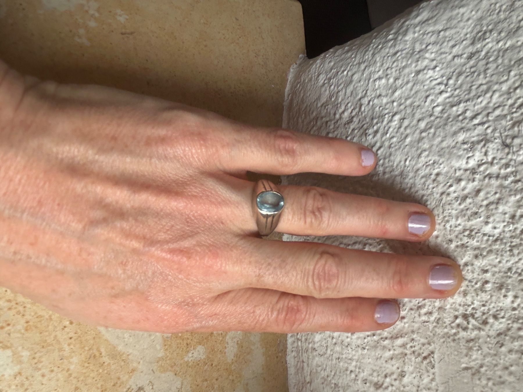 Ringe: Silberring Lapislazuli Vintage (Grösse 50) – Gebraucht aus Dittingen von Bellevista 8