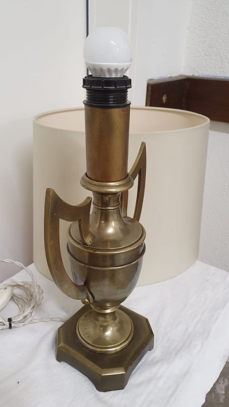 Lampen: TISCHLAMPE AUS MESSING – Gebraucht aus Dietikon von brocki-eyra 9