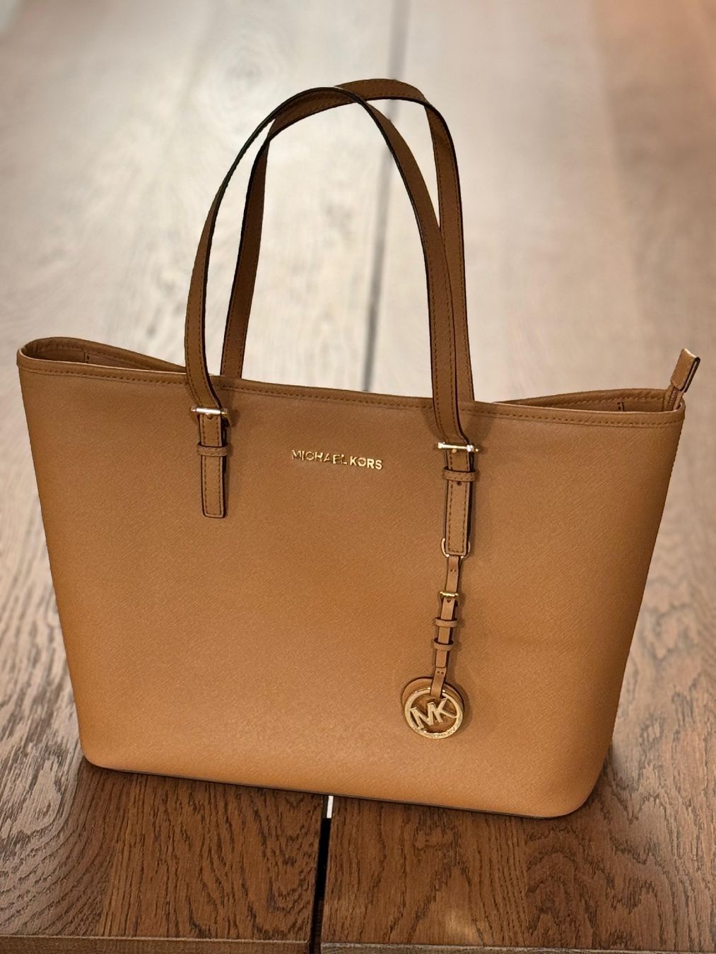 Michael Kors Borse da donna: Michael Kors Shopper Tasche hellbraun – Usato da Unterkulm venduto da Charlotte_03