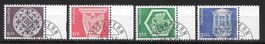 Teilserie 534/536/538/541 ET Halbmondstempel 19.9.1974
