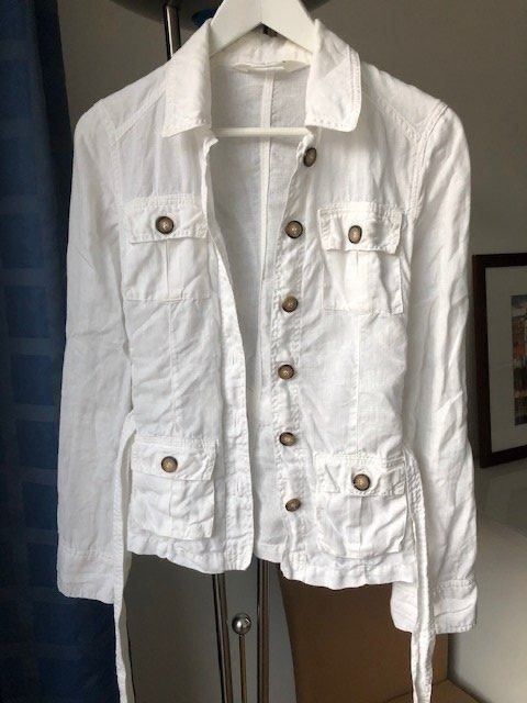 Caroll Giacche: Caroll Leinen Jacke Gr.36 – Usato da Horn venduto da Resvi 4