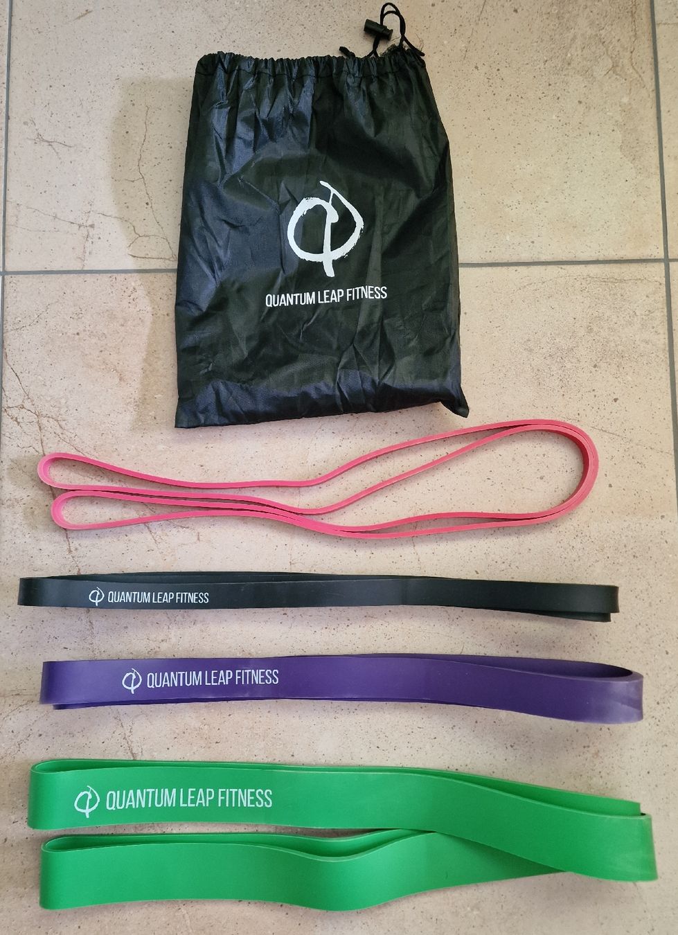 Nastri decorativi: Quantum Leap Fitness Widerstandsbänder – Nuovo (secondo la descrizione) da Frutigen venduto da Maqua