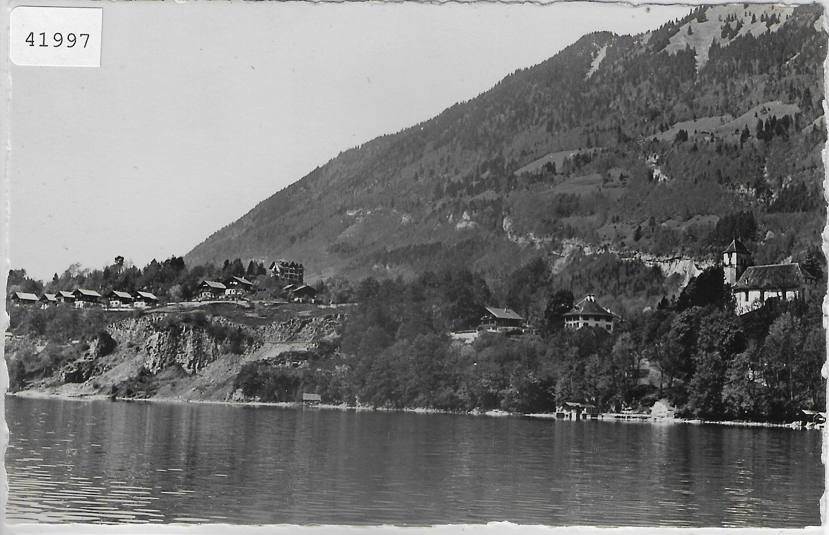 Cartoline postali: Ringgenberg - Kirche und Brand – Usato da Ettingen venduto da Kartenplanet