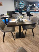 Gastro-Tisch 70×70 cm - Dunkelbraun, Tische NEU Möbel