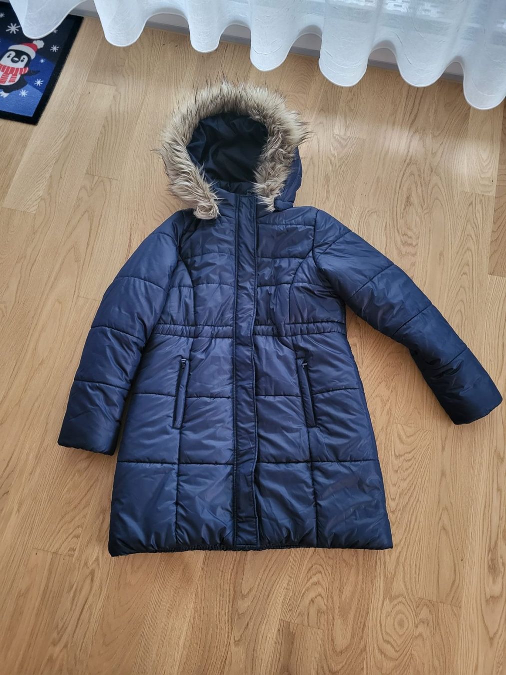 Mäntel: Wintermantel Chicoree Grösse L blau – Gebraucht aus Arnegg von Michirech