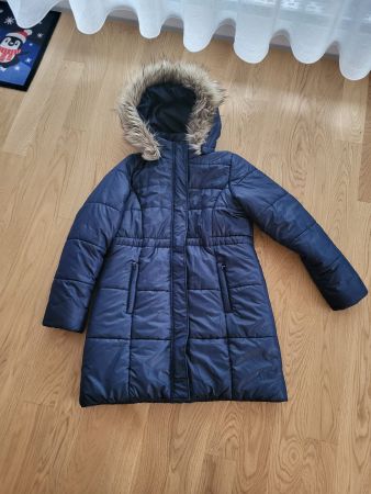 Wintermantel Chicoree Grösse L blau