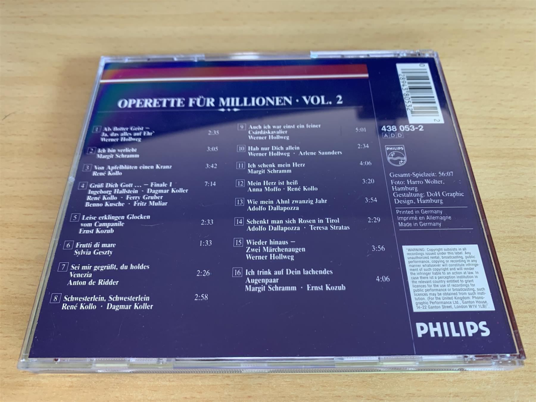 CD: Operette Für Millionen - 5 CD – Usato da Rikon im Tösstal venduto da Alpenmutz 2