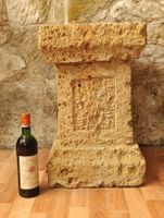 Antiker Naturstein Sockel 