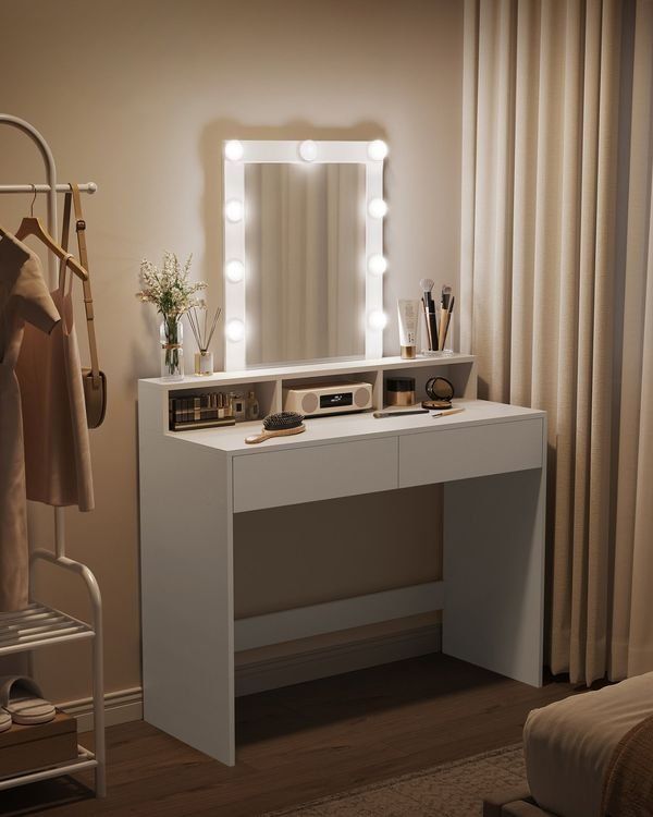 Tavoli da trucco: Schminktisch LED-Beleuchtung einstellbare Helligkeit STELLAR – Nuovo e nell'imballaggio originale da Lachen SZ venduto da MAMORU-MOEBEL 1