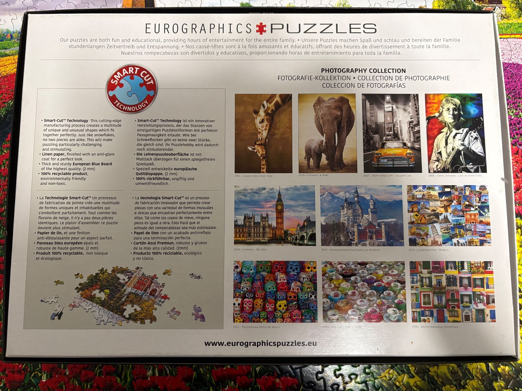 Puzzle: Puzzle "Tulpenfelder" 1000 Teile – Usato da Auenstein venduto da 5222 4