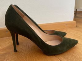 Gianvito Rossi suede pump 85 - 35 IT / 36 FR new