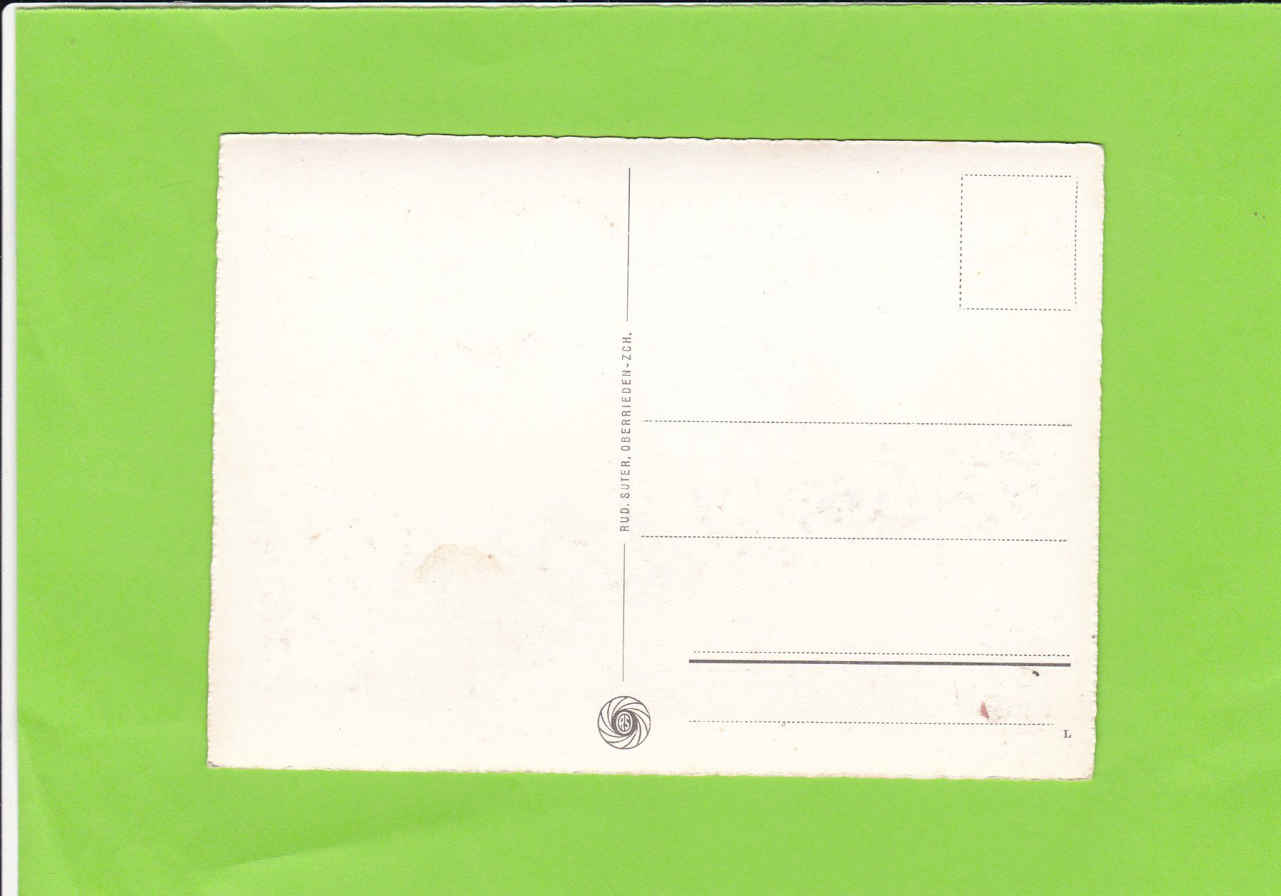 Cartoline postali: Zürich-Limmat-Sihl – Usato da St. Peterzell venduto da neckertal 1