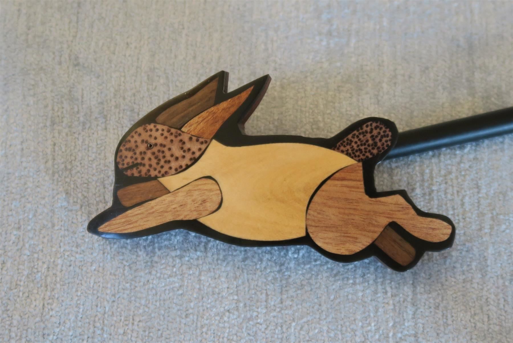 Accessori per capelli: Haarspange "Hase" aus Holz – Usato da Brittnau venduto da marlenestone 2