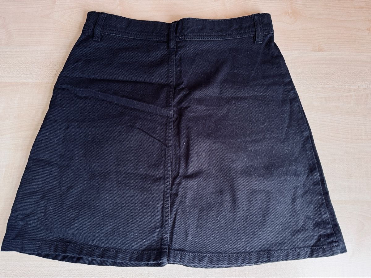 H&M Gonne: Jupe denim noir neuve - H&M - taille 36 – Nuovo e nell'imballaggio originale da Genève venduto da swissjojo 1