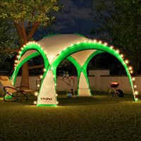 LED Event Pavillon 3,60 m Grün