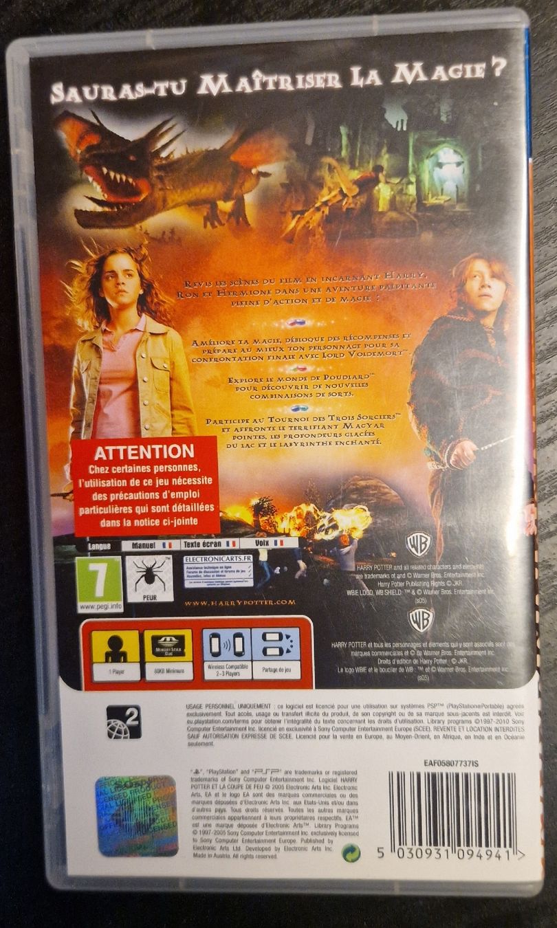 Sony Giochi: Harry Potter et la Coupe de Feu PSP – Usato da Villars-sur-Glâne venduto da MrLobTec 1