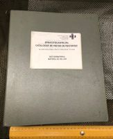 Schweizer Armee Militär Ersatzteilkatalog f. Sattler Sellier