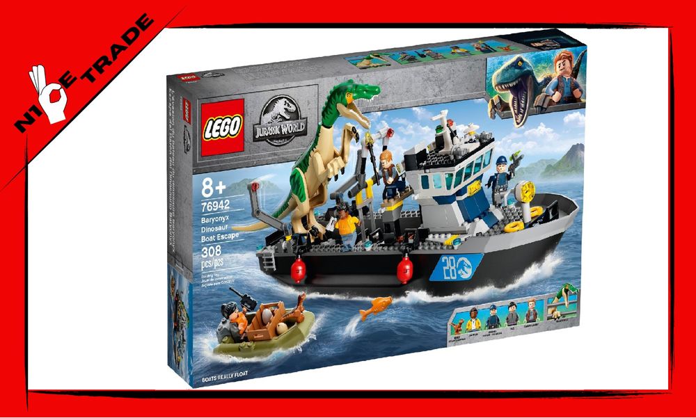 LEGO 76942 Jurassic World Flucht des Baryonyx NEU OVP (Neu und ...