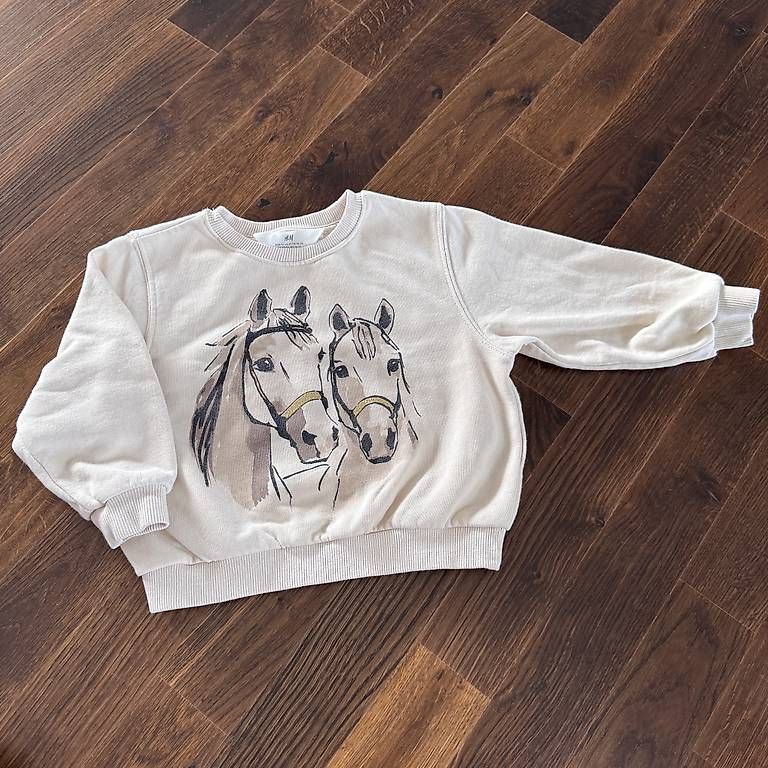 H&M Maglioni & Felpe: Kita Pullover H&M Pferde, Gr. 92 – Usato da Zürich venduto da jazz_mine
