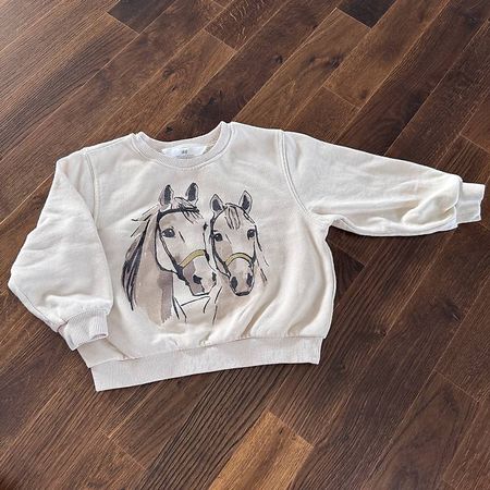 Kita Pullover H&M Pferde, Gr. 92