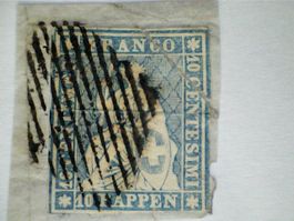 10er-Strubel  Briefabschnitt