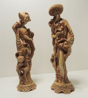 Figurines asiatiques chinoises