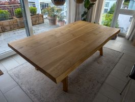 Massivholztisch aus Eiche, 240x130cm