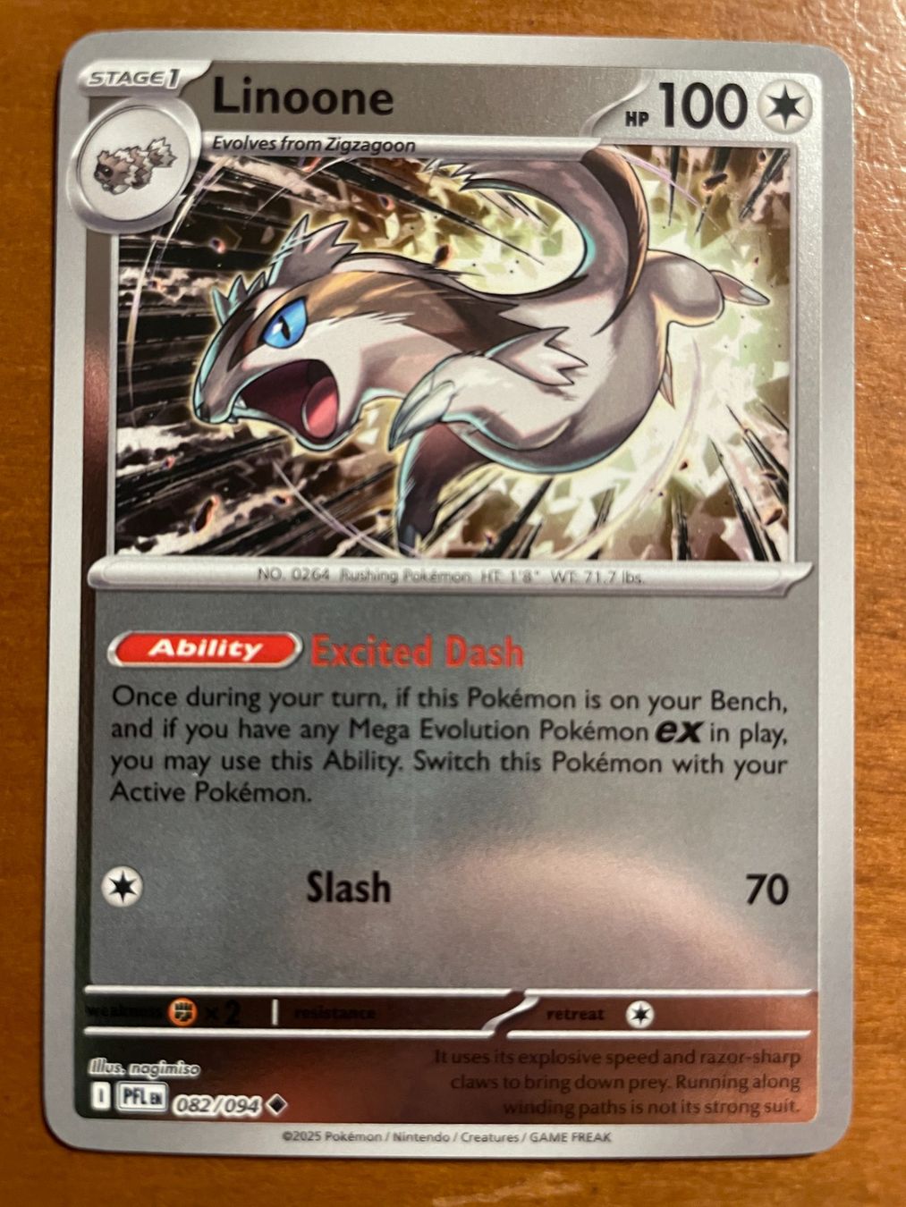 Pokémon Sammelbilder & Trading cards: Pokemon Linoone Reverse (Versand gratis) – Neu (gemäss Beschreibung) aus Chur von Angerson