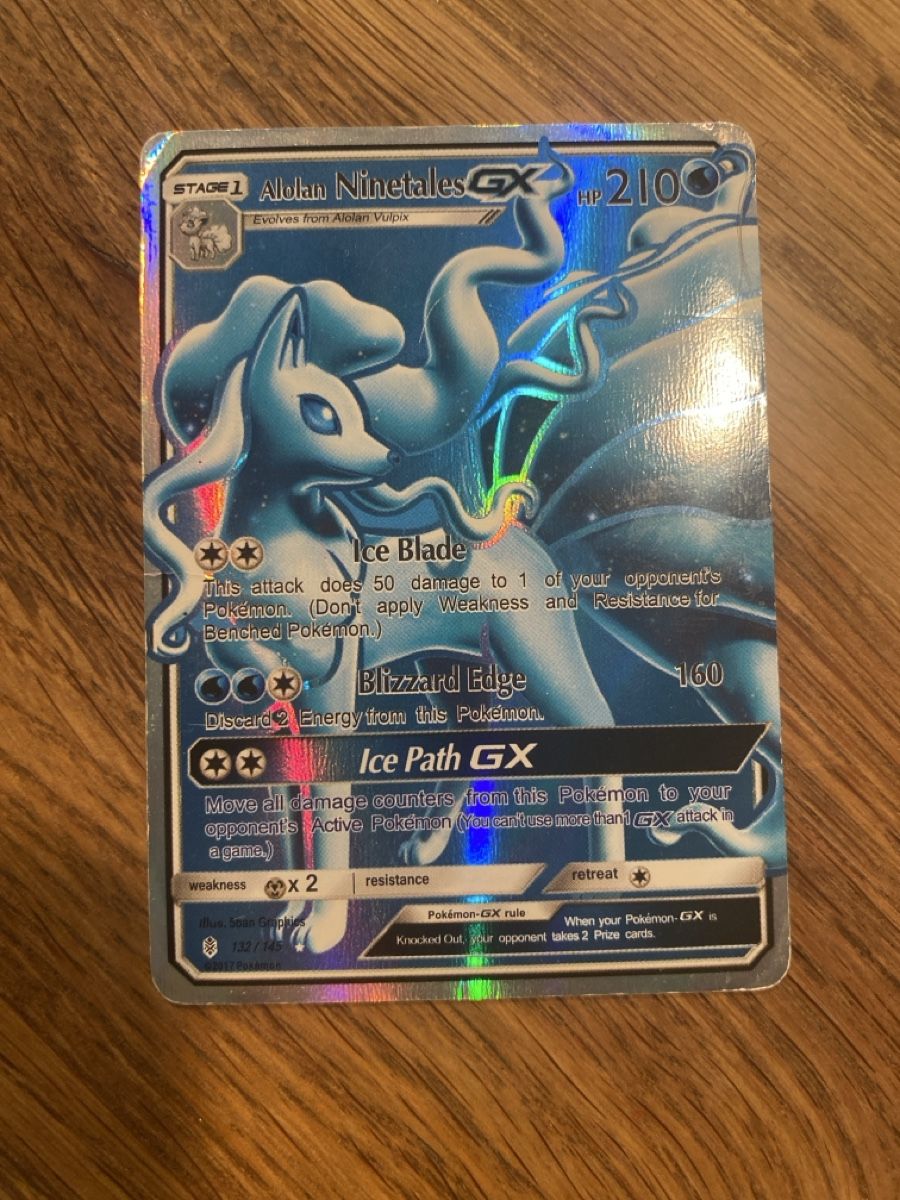Pokémon Cartes à collectionner: Alohan Ninetailes GX – D'occasion à Tägerig par oiluig83