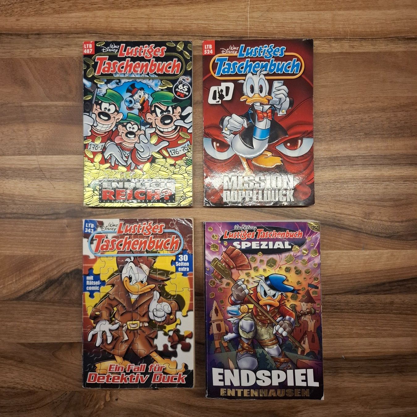 Fumetti: Taschenbücher Walt Disney, 4 Stk. – Usato da Sisseln AG venduto da Tropea4334