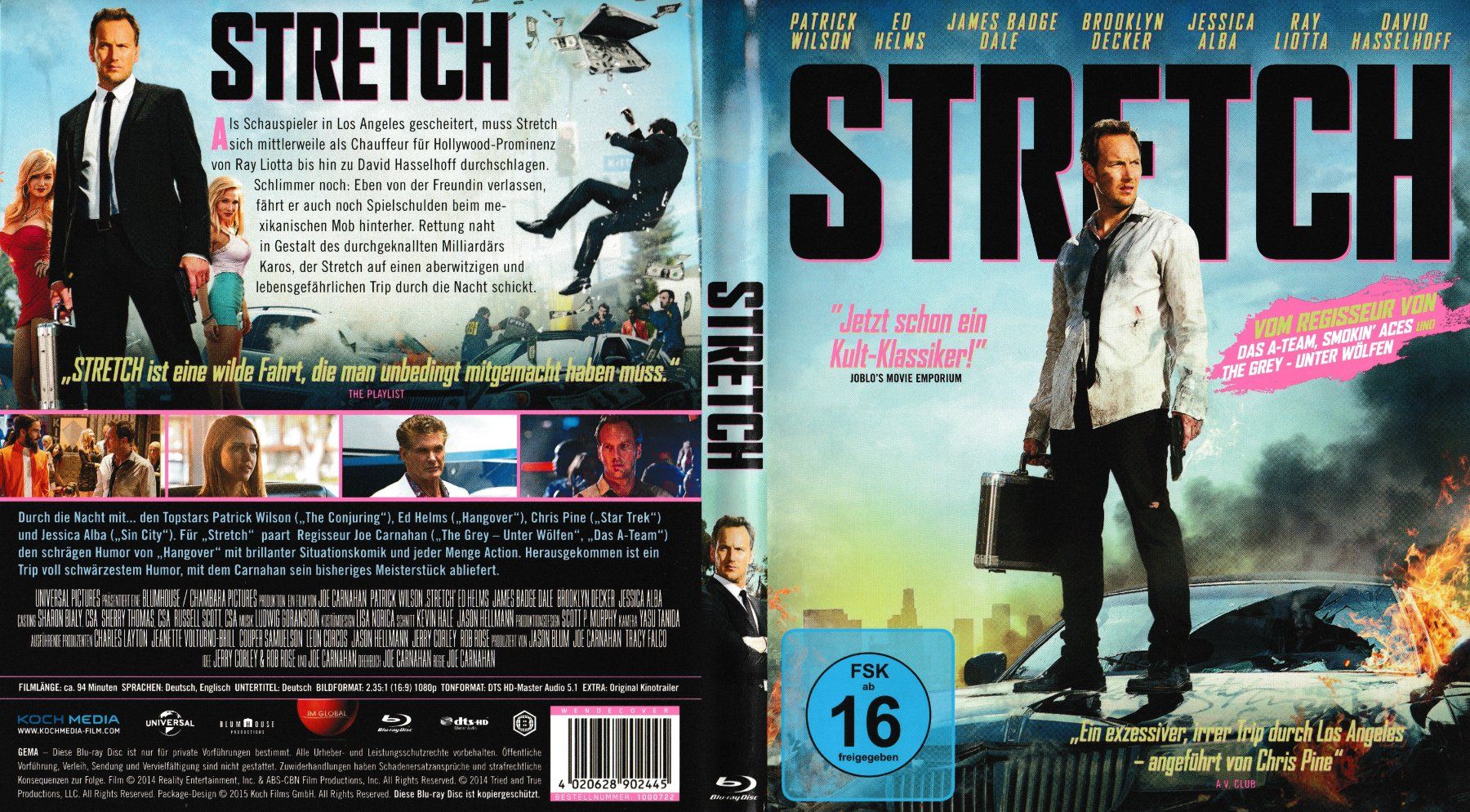 Tous les DVDs: Blu-Ray - Stretch – D'occasion à Langnau am Albis par MediaRescuerKeLoX