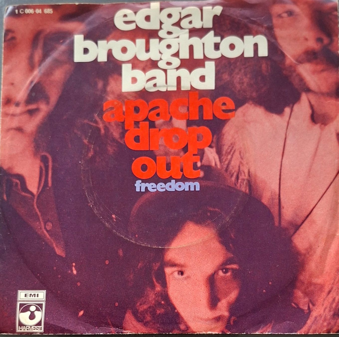Schallplatten: Vinyl-Single Edgar Broughton Band - Apache Drop Out – Gebraucht aus Langenthal von Modo39